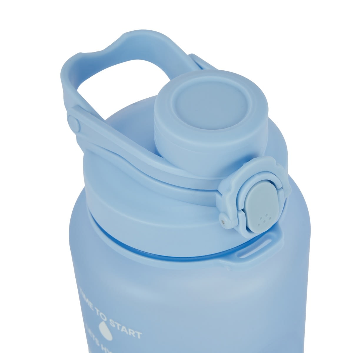 2.1L Blue Daily Intake Flip Lid Drink Bottle