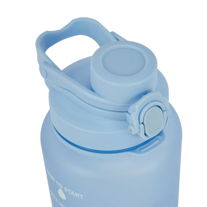 2.1L Blue Daily Intake Flip Lid Drink Bottle
