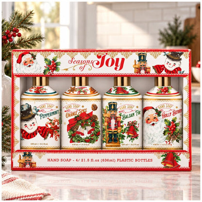 Home & Body Seasons of Joy Hand Soap 4 x 636ml