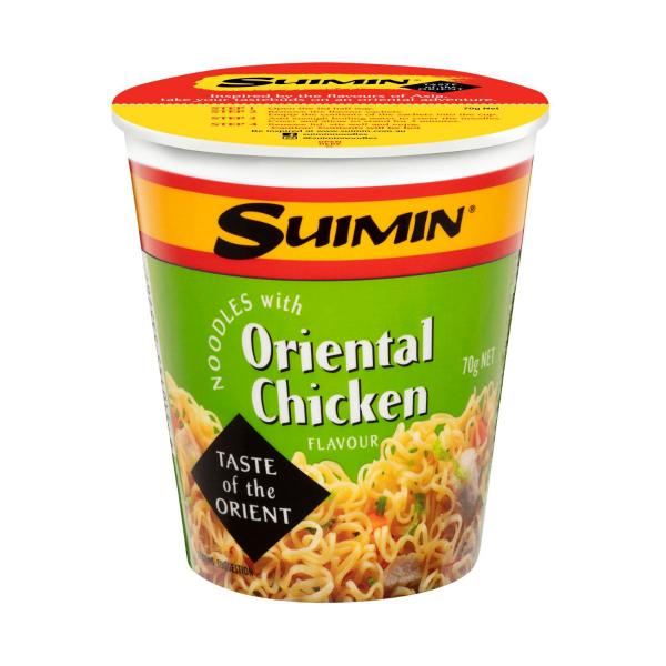 SUIMIN NOODLE CUP :CHICKEN ORIENTAL:.:70 GRAM