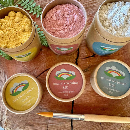 Eco Paints Primary Set by Eco Art and Craft Australia Art and Craft for Kids Gift Idea for 3yrs+
