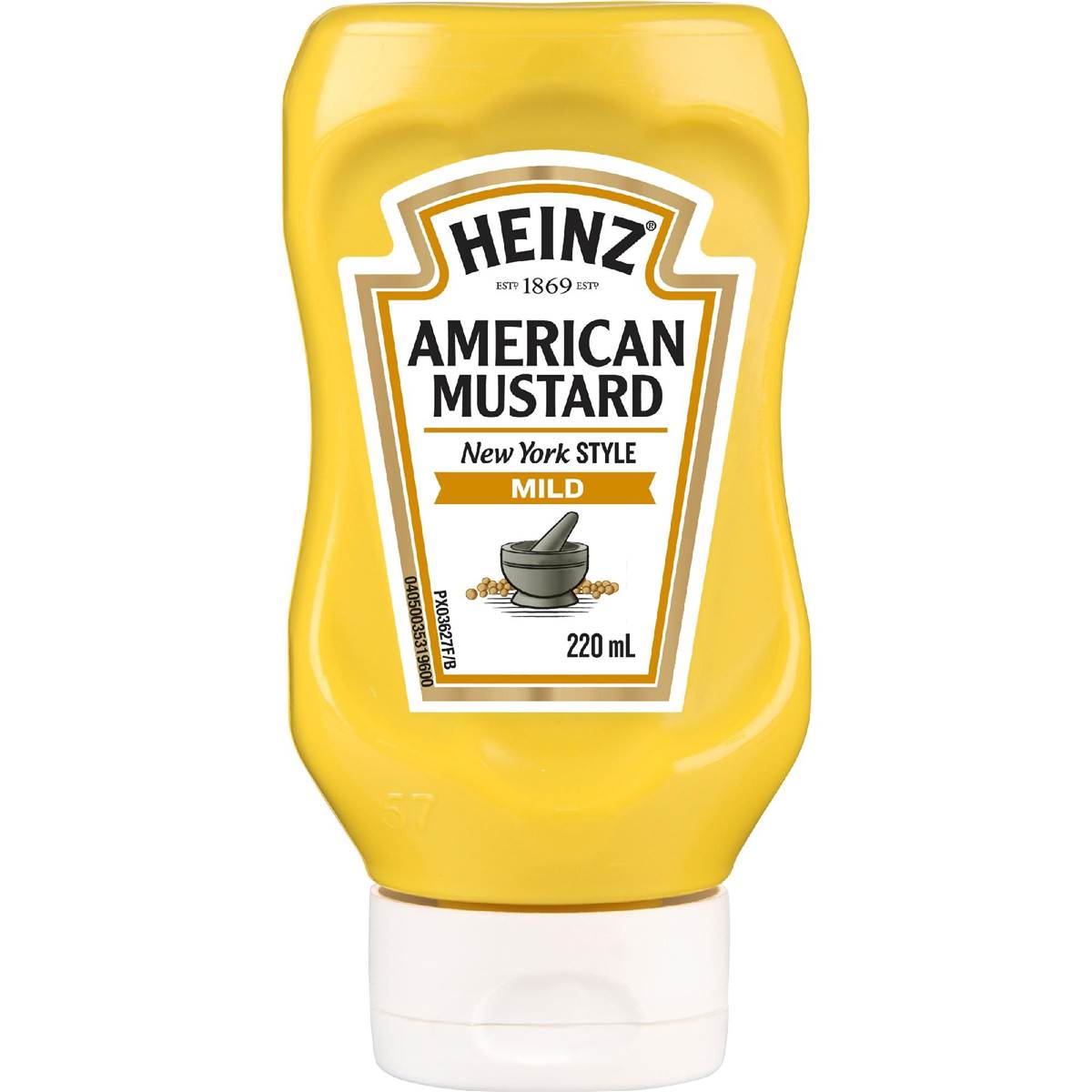 Heinz American Mustard Squeeze Bottle 220ml