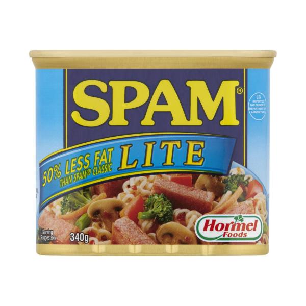 SPAM CANNED  HAM:LITEV:.:340 GRAM