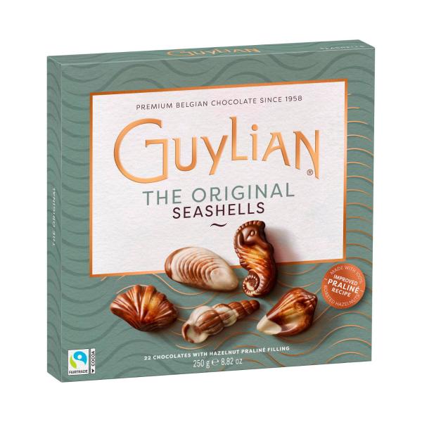 GUYLIAN CHOCOLATE SEASHELLS 250G