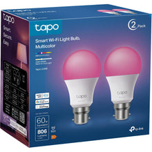 TP-Link Tapo Smart Wi-Fi Multicolour Bulb (B22) [2-Pack]