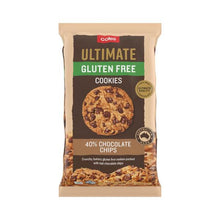 COLES ULTIMATE GLUTEN FREE COOKIES 40% CHOCOLATE CHIPS 252G