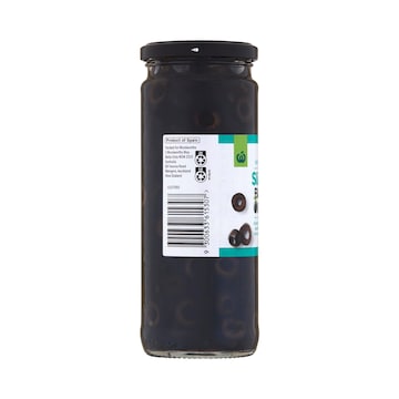 Woolworths Black Sliced Olives 430g
