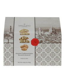 Traditional Italian Biscotti & Amaretti Box 3x150g