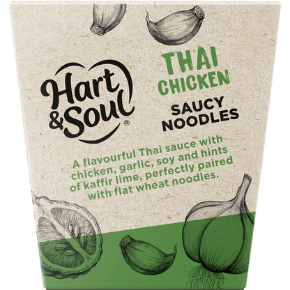 Hart & Soul Thai Chicken Saucy Noodles Box 330g