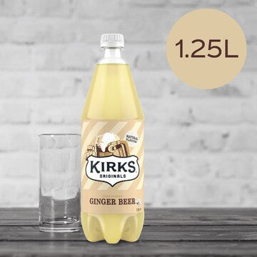Kirks Ginger Beer Soft Drink Bottle 1.25L