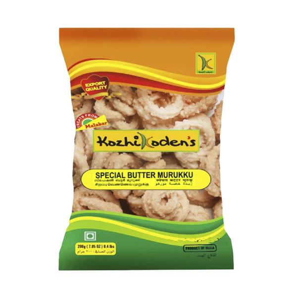 KOZHIKODEN'S BUTTER MURUKKU 200G