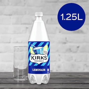 Kirks Lemonade Soft Drink Bottle 1.25L