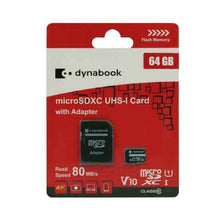 Micro SD Card With SD Adapter UHS-1 Class 10 R80 64GB Small