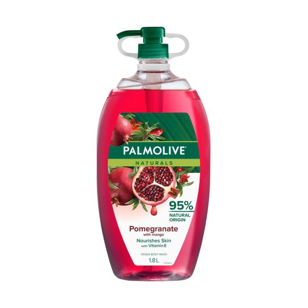 PALMOLIVE NATURALS BODY WASH POMEGRANATE & MANGO 1.8 LITRE