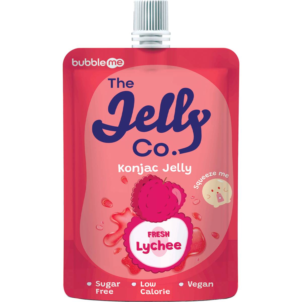 The Jelly Co Konjac Jelly Fresh Lychee 150g