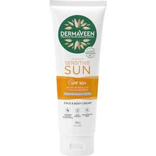 DermaVeen SPF 50+ Sensitive Sunscreen Face & Body Cream 100g