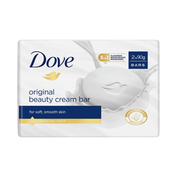 DOVE BEAUTY BAR REGULAR 2X 90G