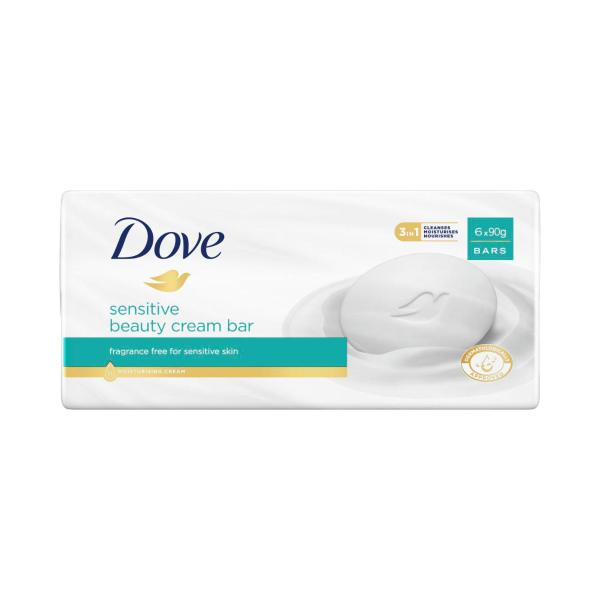 DOVE BEAUTY BAR SENSITIVE 6 X90G