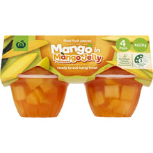 Woolworths Mango In Mango Jelly 4 pack
