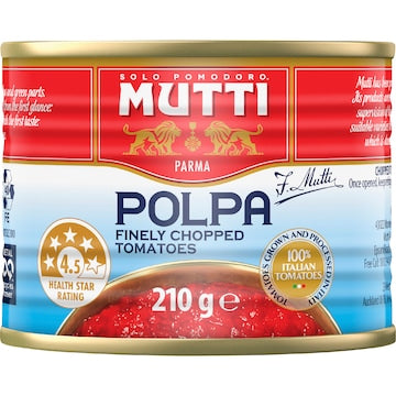 Mutti Polpa Finely Chopped Tomatoes 210g