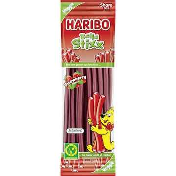 Haribo Balla Stixx Strawberry 200g