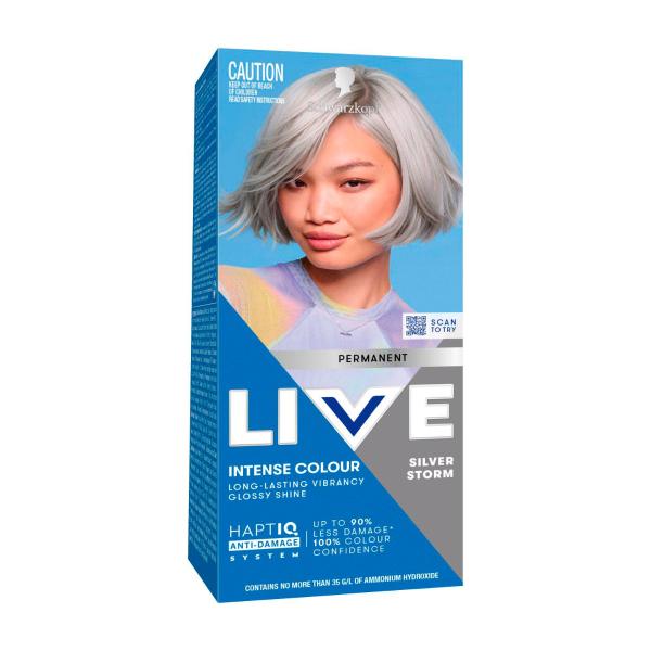 SCHWARZKOPF LIVE COLOUR PERMANENT SILVER STORM