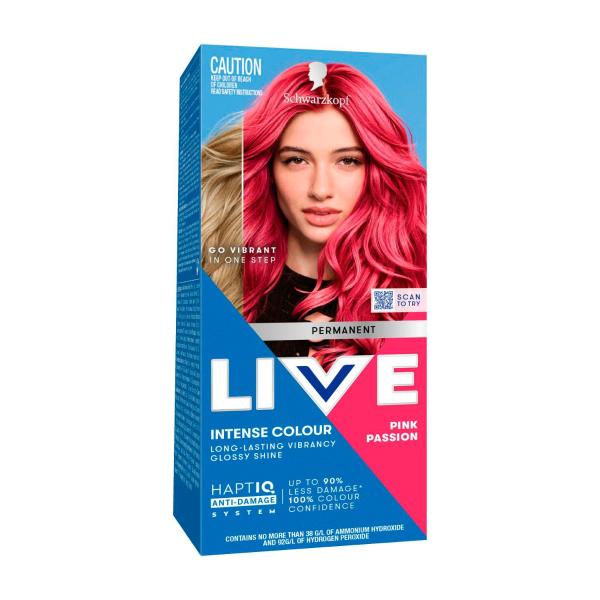 SCHWARZKOPF LIVE COLOUR PERMANENT PINK PASSION