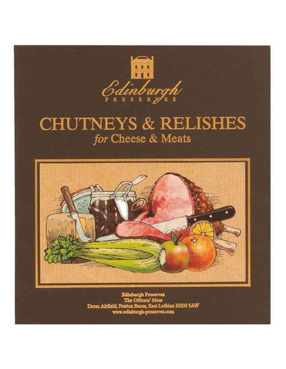Edinburgh Chutneys & Relishes for Cheese & Meats Box 750g