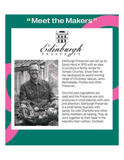 Edinburgh Chutneys & Relishes for Cheese & Meats Box 750g