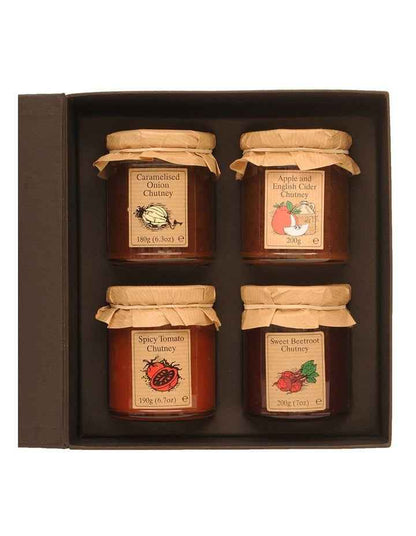 Edinburgh Chutneys & Relishes for Cheese & Meats Box 750g