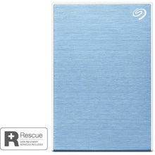 Seagate One Touch Portable 2TB Hard Drive (Blue)