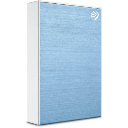 Seagate One Touch Portable 4TB Hard Drive (Blue)