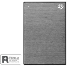 Seagate One Touch Portable 4TB Hard Drive (Grey)
