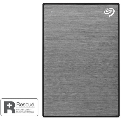 Seagate One Touch Portable 4TB Hard Drive (Grey)