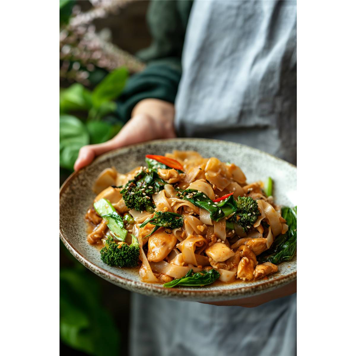 Wokka Flat Wide Noodles 200g x 2 pack