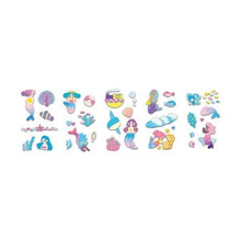 Avenir Mermaid Nail Sticker and Tattoos Makeup Art and craft for kids Best Seller Fairy Unicorn and Castle Theme 3yrs+