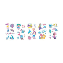 Avenir Mermaid Nail Sticker and Tattoos Makeup Art and craft for kids Fairy Unicorn and Castle Theme 3yrs+