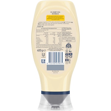 Hellmann's Real Mayonnaise Squeeze 400g