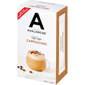 Avalanche Cappuccino Sachets 10 pack