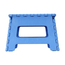 Folding Step Stool - Blue