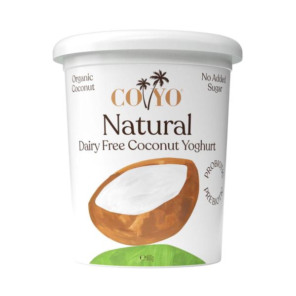 COYO DAIRY FREE YOGHURT PROBIOTIC NO ADDED SUGAR NATURAL 900G