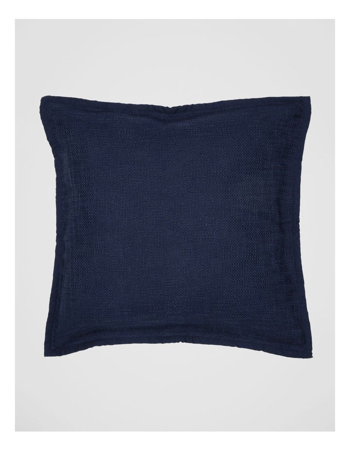 Navy Textured Cushion Cover