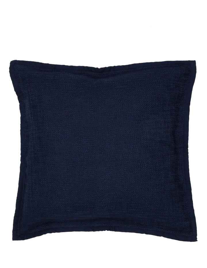 Navy Textured Cushion Cover