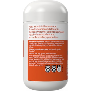 Nature's Way Activated Curcumin 30 pack