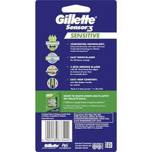 Gillette Sensor3 Mens Disposable Razors for Sensitive Skin 4 pack