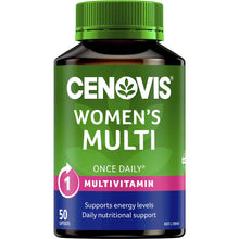 Cenovis Women's Multivitamin Capsules Multi Vitamin For Energy 50 Pack