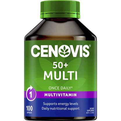 Cenovis 50+ Multivitamin Capsules Multi Vitamin For Energy 100 Pack