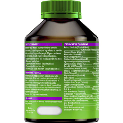 Cenovis 50+ Multivitamin Capsules Multi Vitamin For Energy 100 Pack