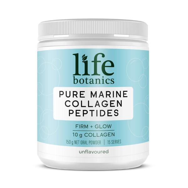 LIFE BOTANICS MARINE COLLAGEN UNFLAVOURED POWDER 150G