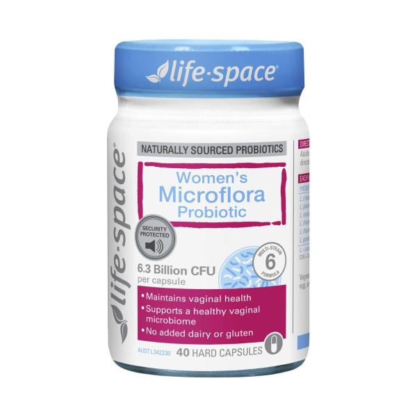 LIFE SPACE PROBIOTICS + MICRO FLORA 40PK